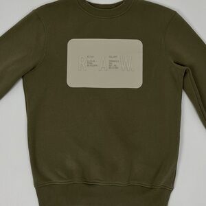G-Star Raw Army Green Crewneck